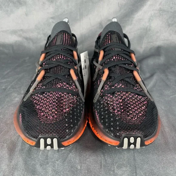 Adidas 4D Fusio Primeknit Black Solar Orange Pink Running Shoes FZ2414 Men’s 7 - Picture 2 of 10